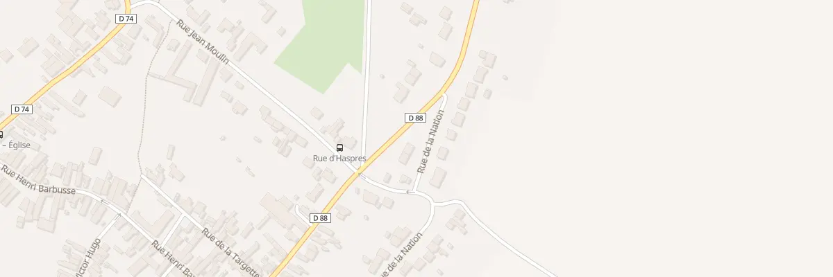 Plan du 58 Rue de la Nation à Avesnes-le-Sec