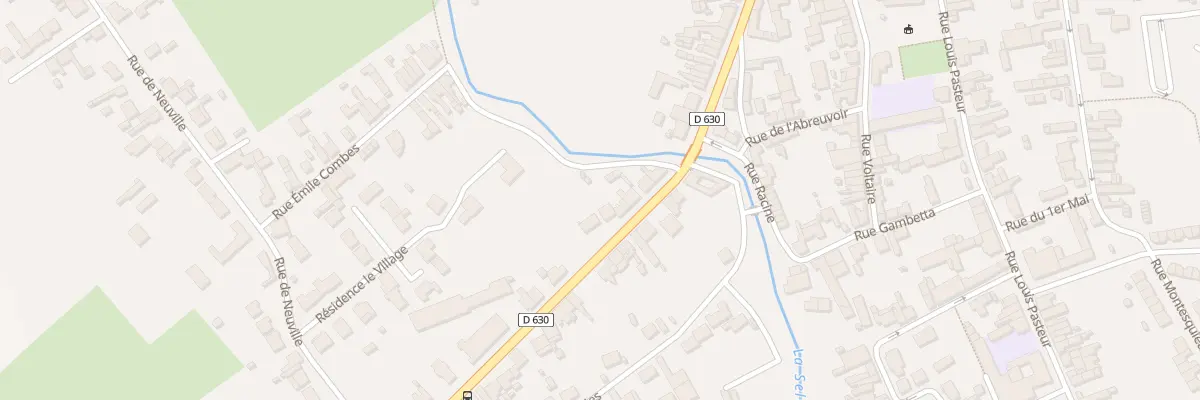 Plan du 103 Av de la République à Douchy-les-Mines