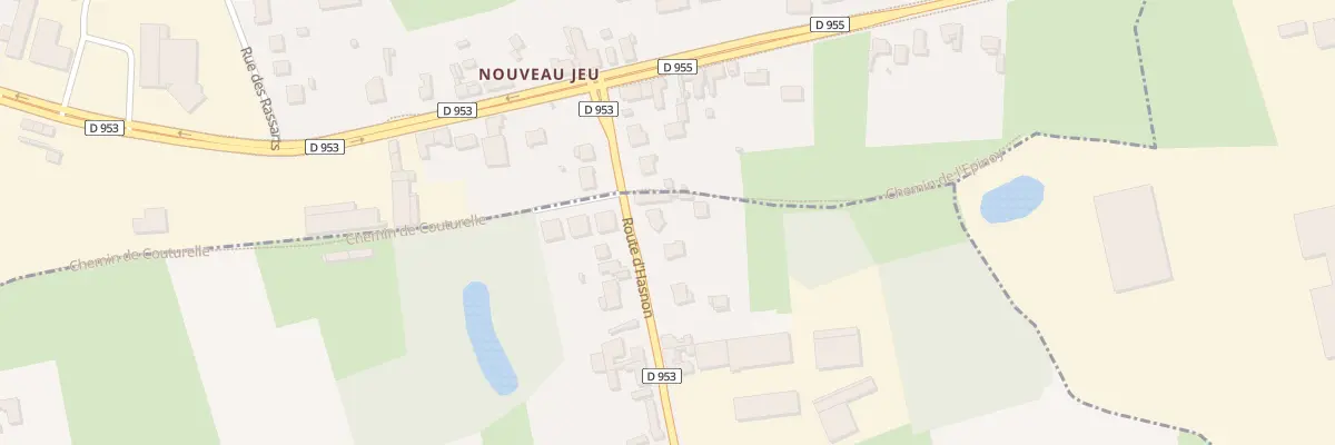 Plan du 3 Rte d’Hasnon à Millonfosse
