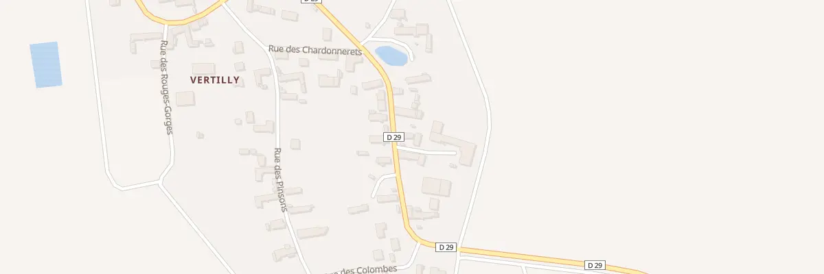 Plan du 22 Rue des Hirondelles à Perceneige