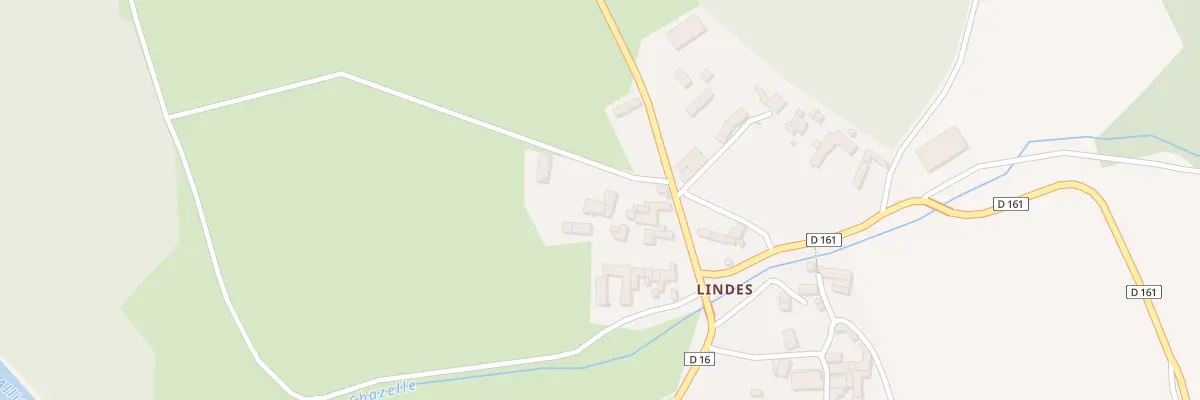 Plan du 5058 Lindes à Azérat