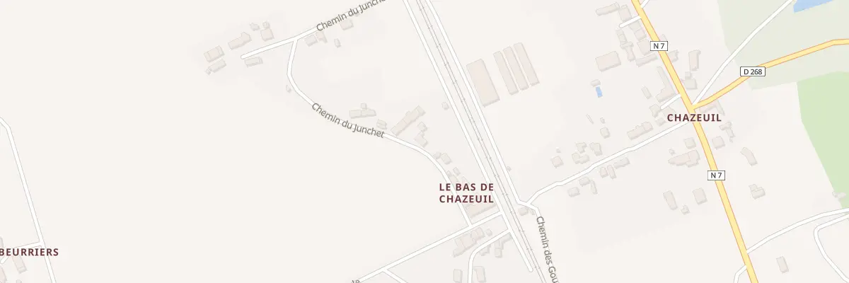 Plan du 9021 Le Bas de Chazeuil à Varennes-sur-Allier