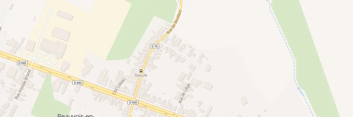 Plan du 19 Rue de Liège à Beauvois-en-Cambrésis