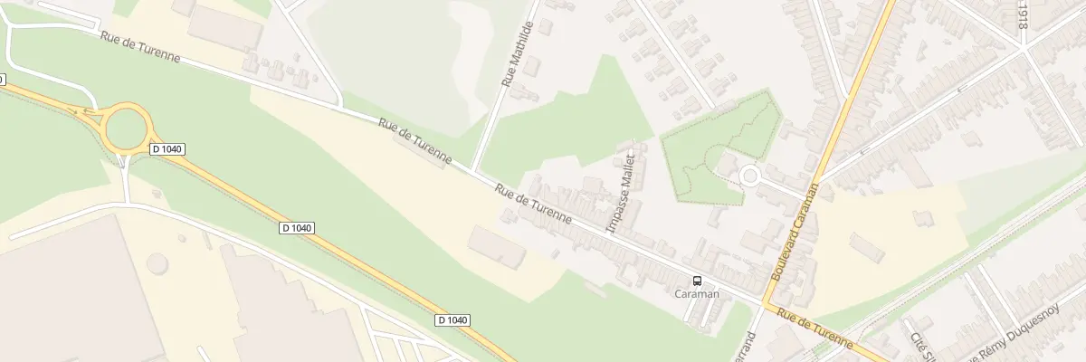 Plan du 256 Rue de Turenne à Denain