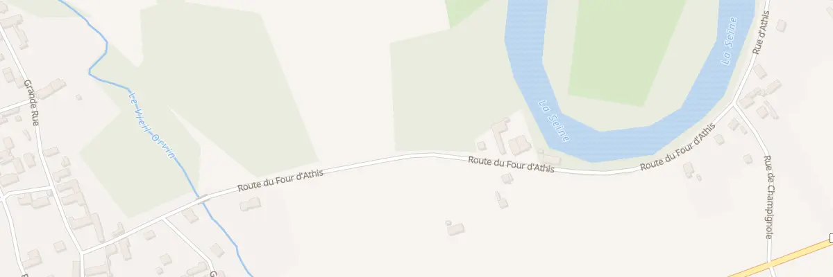 Plan du 7 Rte du Four d’Athis à Villiers-sur-Seine