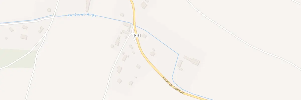 Plan du 27 Rte de Dixmont aux Bordes
