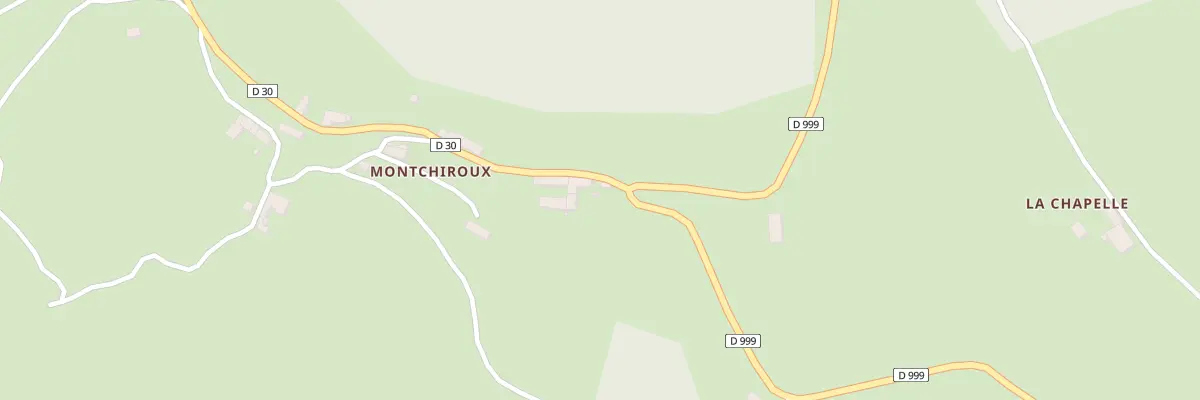 Plan du 5122 Montchiroux à Lachamp-Ribennes