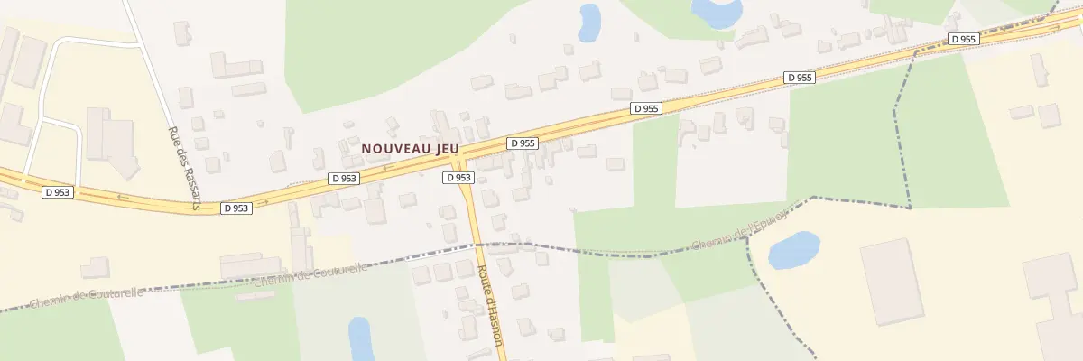 Plan du 736 Rue du Nouveau Jeu à Rosult