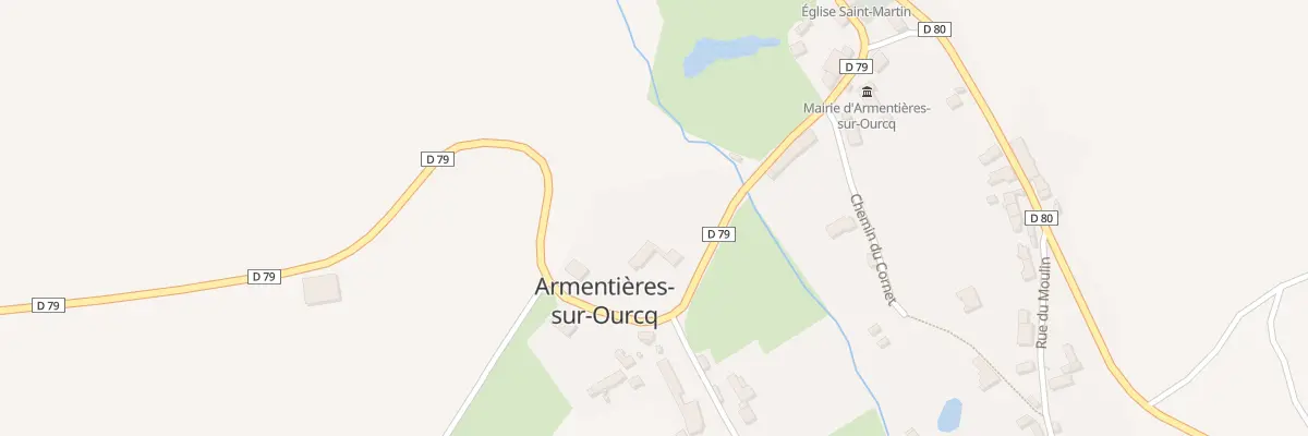Plan du 5051 Rue du Pont à Armentières-sur-Ourcq