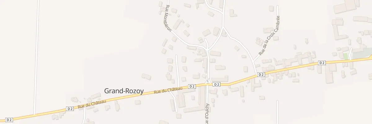 Plan du 4 Rue de Louiseville à Grand-Rozoy