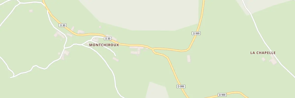 Plan du 5002 Montchiroux à Lachamp-Ribennes