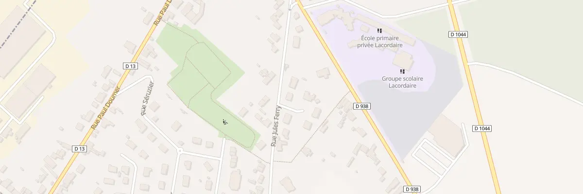 Plan du 26 Rue Jules Ferry à Charmes