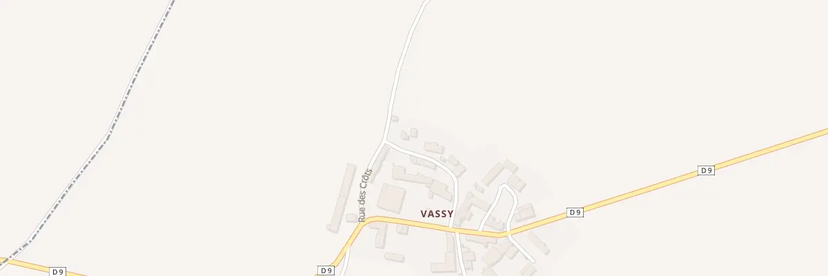 Plan du 3 Rue de Druyes Taingy aux Hauts de Forterre
