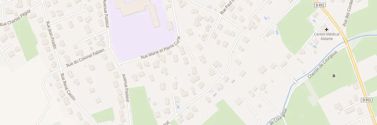 Plan du 9 Rue Marie et Pierre Curie à Brioude