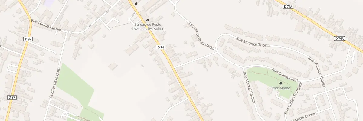 Plan du 52 Rue Sadi Carnot à Avesnes-les-Aubert