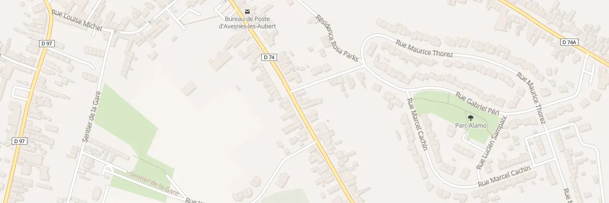 Plan du 66 Rue Sadi Carnot à Avesnes-les-Aubert