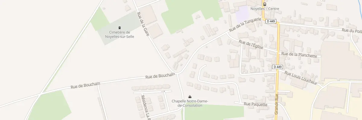 Plan du 25 Rue de la Turquerie à Noyelles-sur-Selle