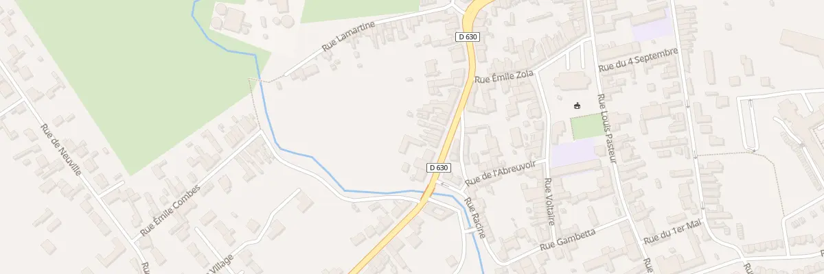 Plan du 121 Av de la République à Douchy-les-Mines
