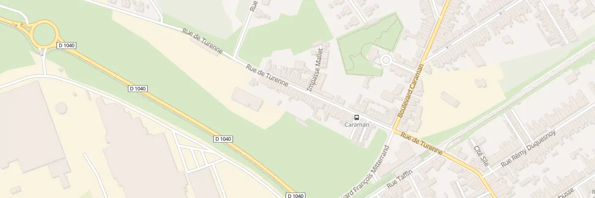 Plan du 203 Rue de Turenne à Denain