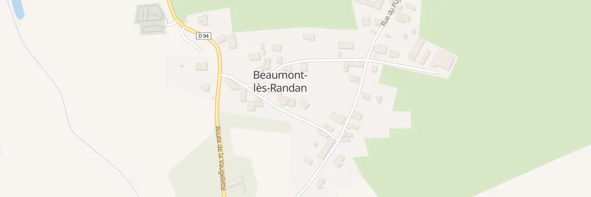 Plan du 5 Rue de la Mairie à Beaumont-lès-Randan