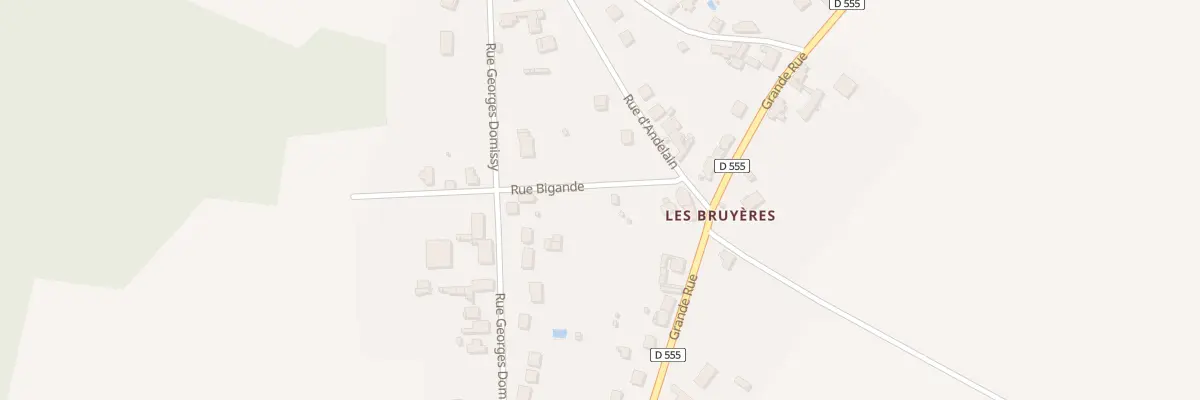 Plan du 9001 Rue Bigande à Bertaucourt-Epourdon