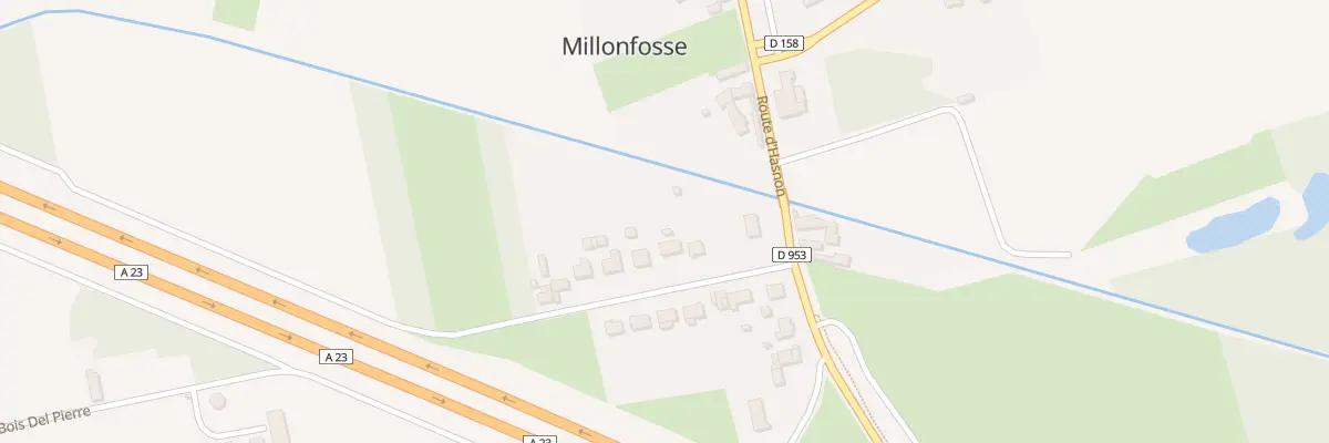 Plan du 6 Che des Oiseaux à Millonfosse
