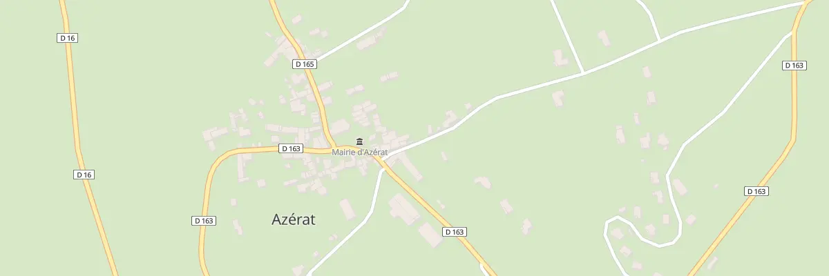 Plan du 5004 Le Bourg à Azérat