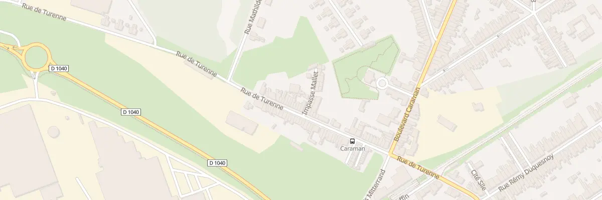 Plan du 200 Rue de Turenne à Denain
