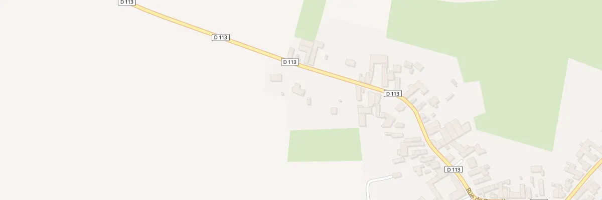 Plan du 33 Rue de Boussières à Bévillers