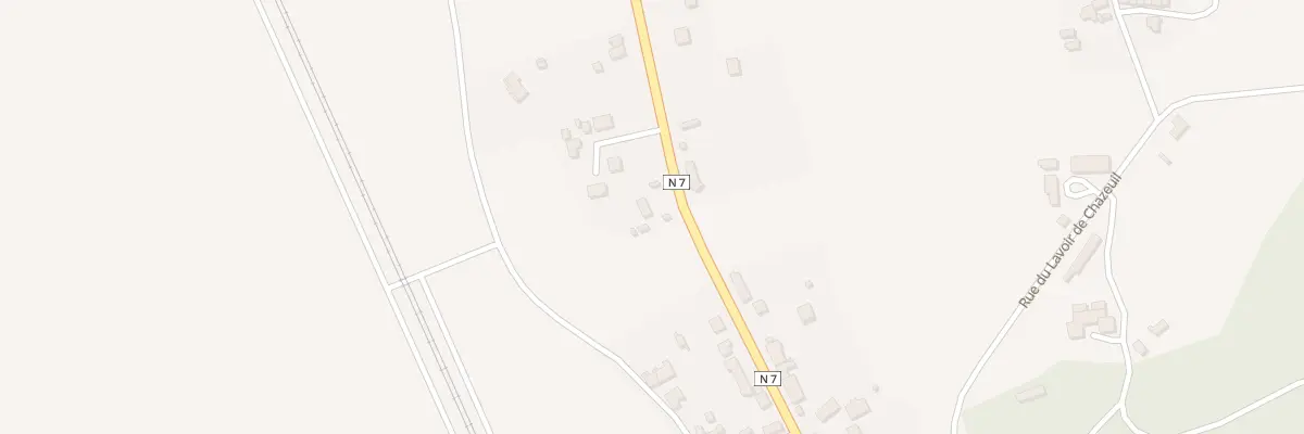 Plan du 45 Rte de Moulins à Varennes-sur-Allier