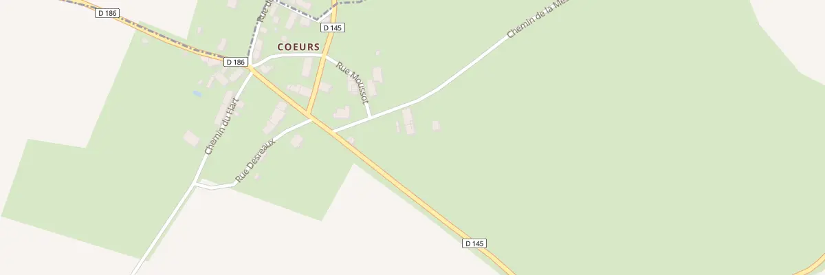 Plan du 138 Coeurs à Marcy