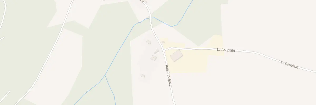 Plan du 104 Le Pouplain à Chacrise