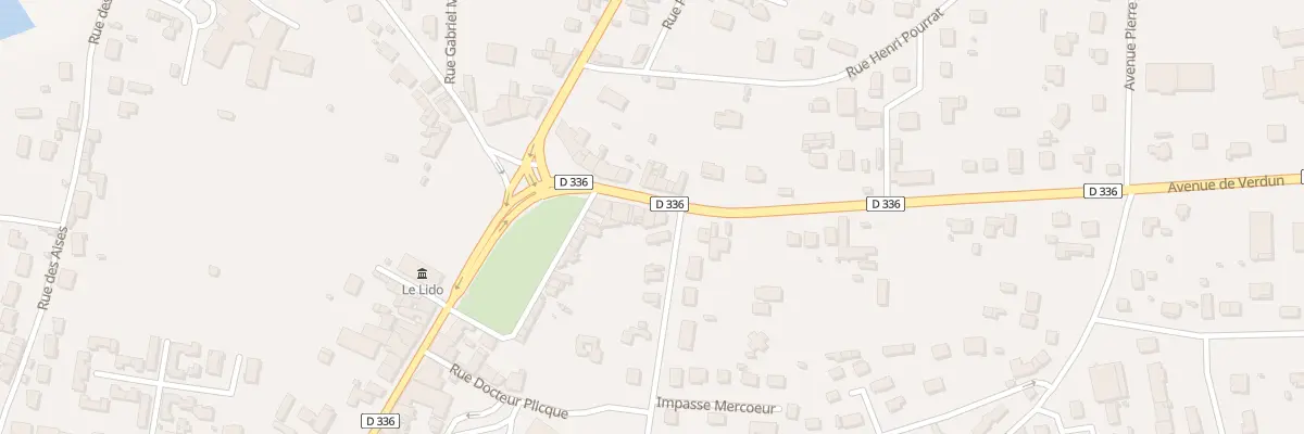 Plan du 15 Rue Mercoeur à Lezoux