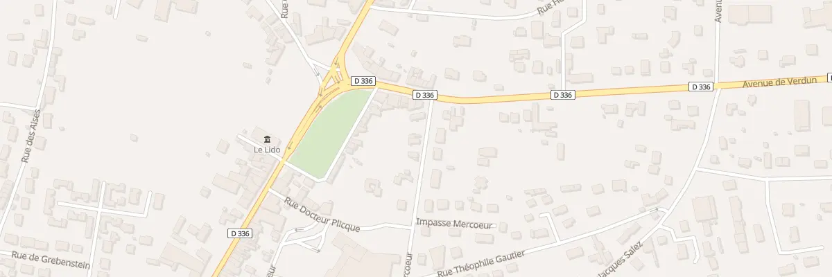 Plan du 11 Rue Mercoeur à Lezoux