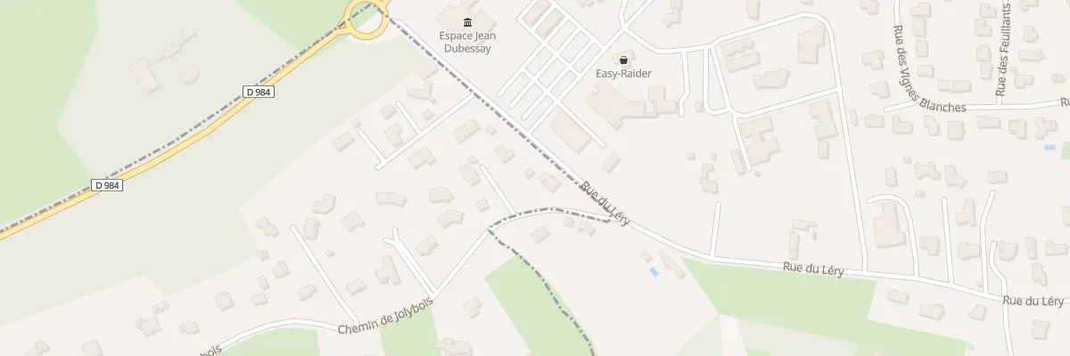 Plan du 5554 Le Montet à Serbannes