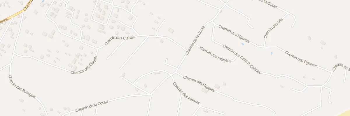 Plan du 530 Che de la Cosse à Vias