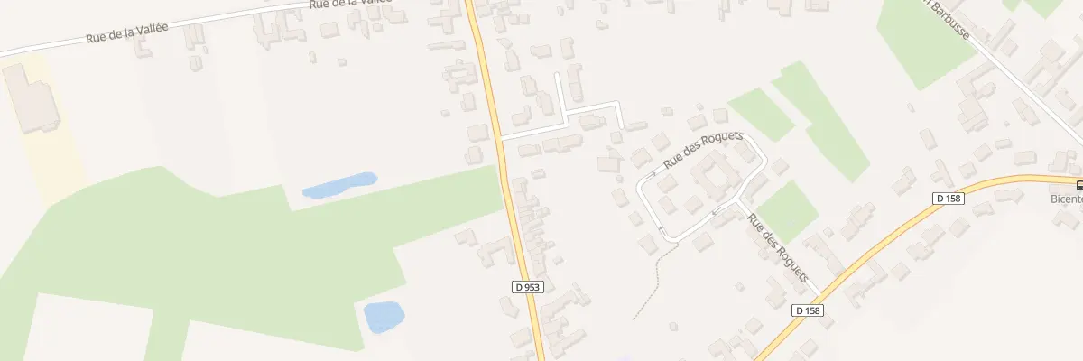 Plan du 43 Rte d’Hasnon à Millonfosse