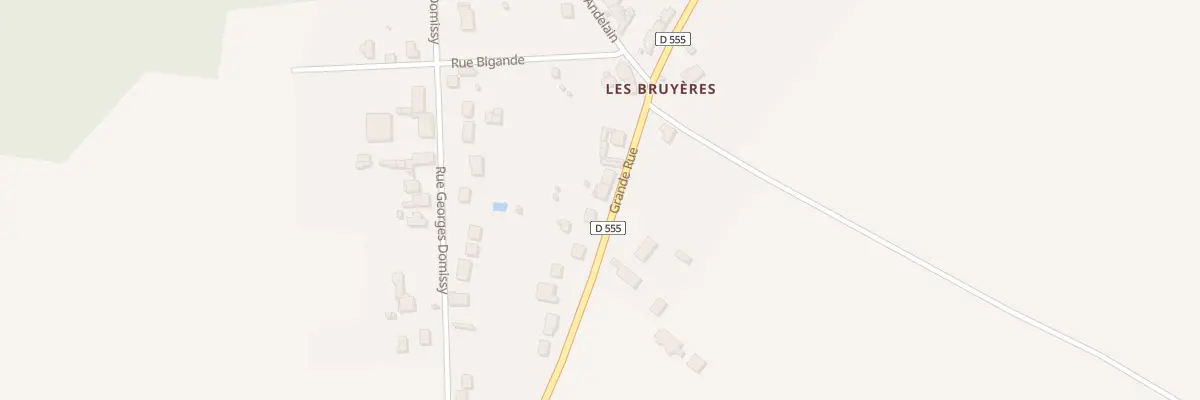 Plan du 54 Gr Gde Rue à Bertaucourt-Epourdon