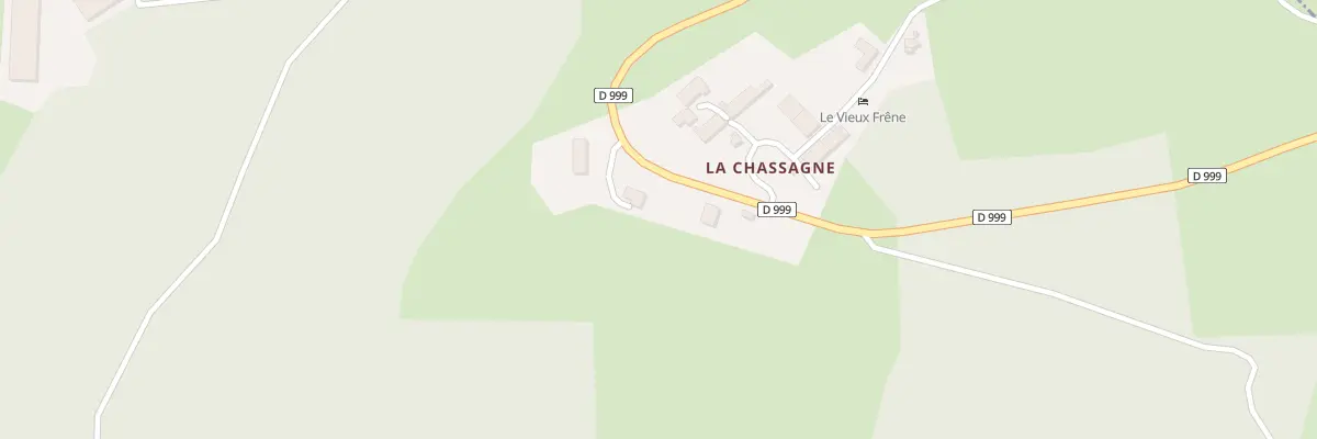 Plan du 4 La Chassagne à Bansat