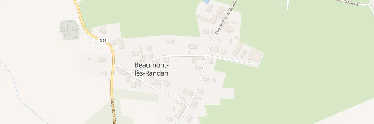Plan du 17 Rue du Puy de Beaumont à Beaumont-lès-Randan