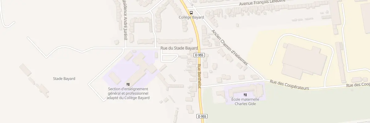 Plan du 179 Rue Berthelot à Denain