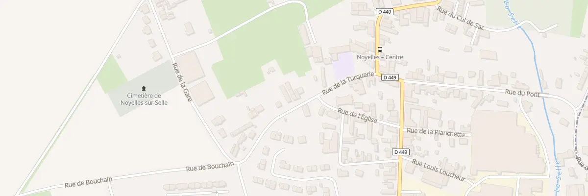 Plan du 45 Rue de la Turquerie à Noyelles-sur-Selle