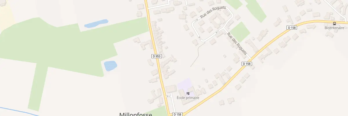 Plan du 65 Rte d’Hasnon à Millonfosse