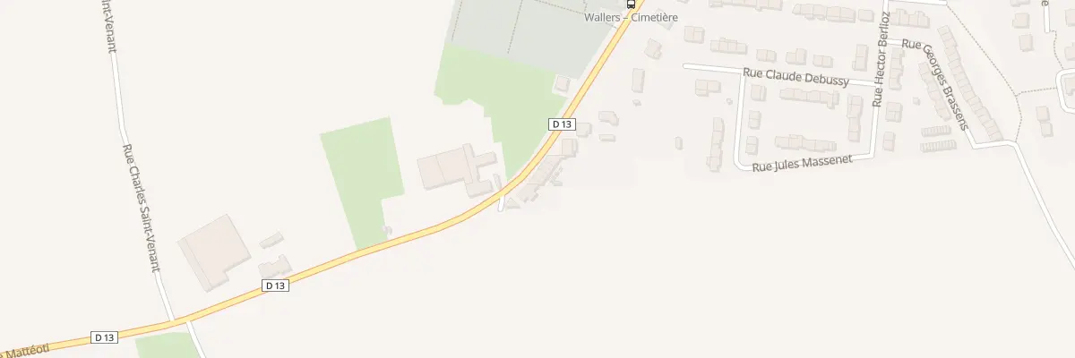 Plan du 93 Rue Matteoti à Wallers