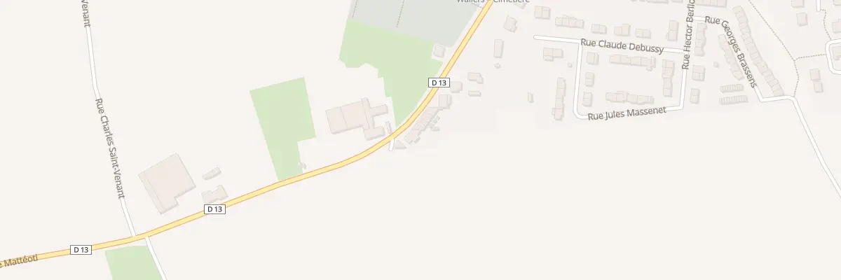 Plan du 95 Rue Matteoti à Wallers
