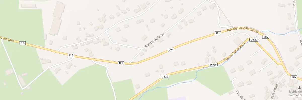 Plan du 9 Rue de Bellevue à Saint-Rémy-en-Rollat
