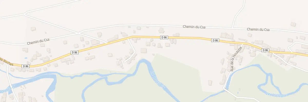 Plan du 50B Rte des Roches à Chézy-sur-Marne