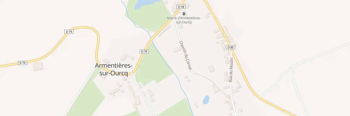 Plan du 1B Chem du Cornet à Armentières-sur-Ourcq