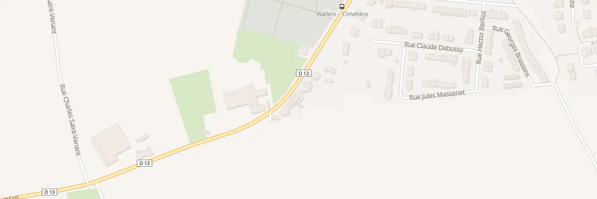 Plan du 87 Rue Matteoti à Wallers