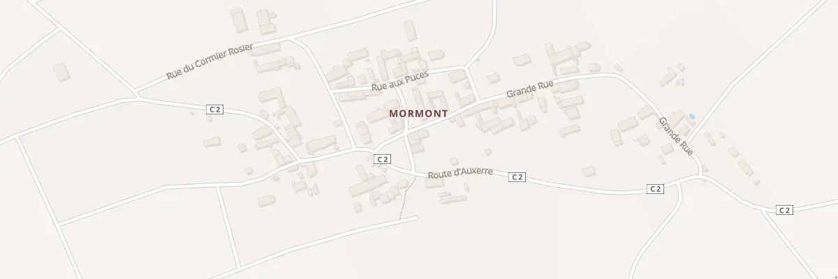 Plan du 2 Grande Rue de Mormont à Saint-Maurice-le-Vieil